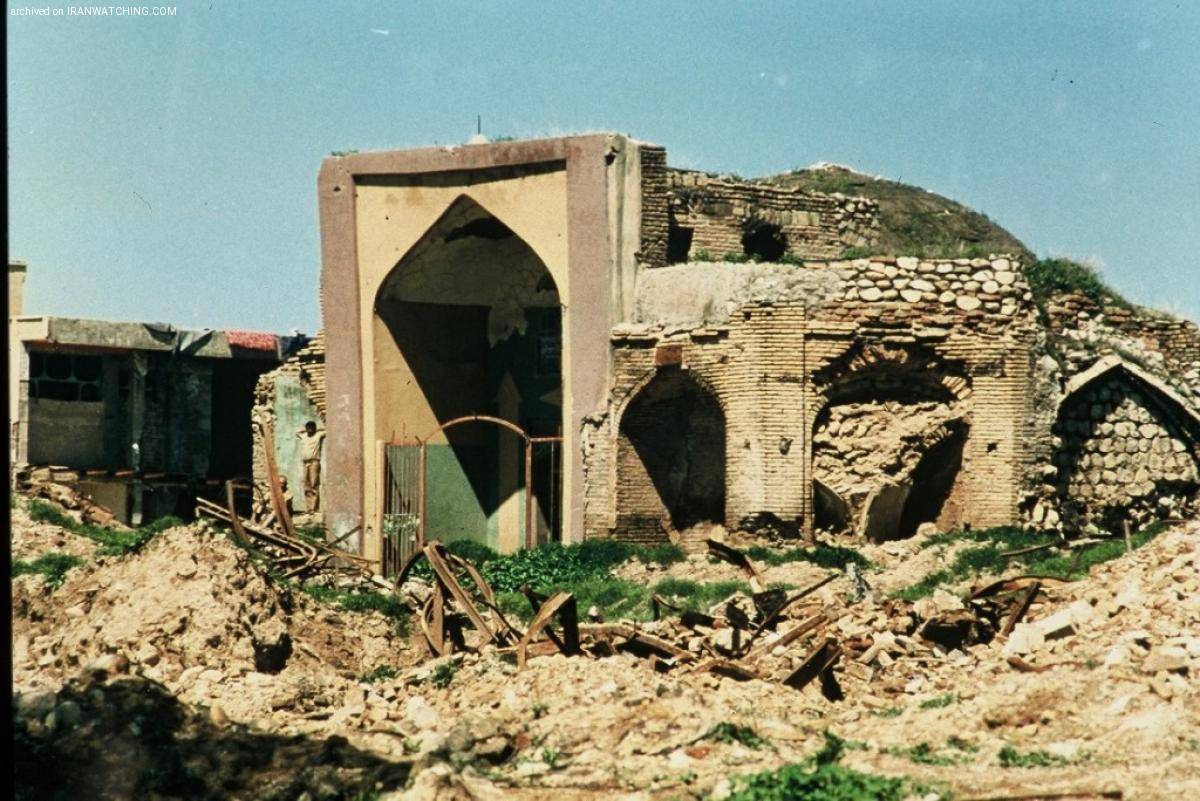 شیوه مقاوم سازی بناهای تاریخی در برابر زلزله (قسمت دوم) - کاروانسرای عباسی قصرشیرین - کرمانشاه