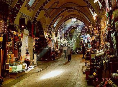 Traditional Grand Bazaar Of Qazvin
