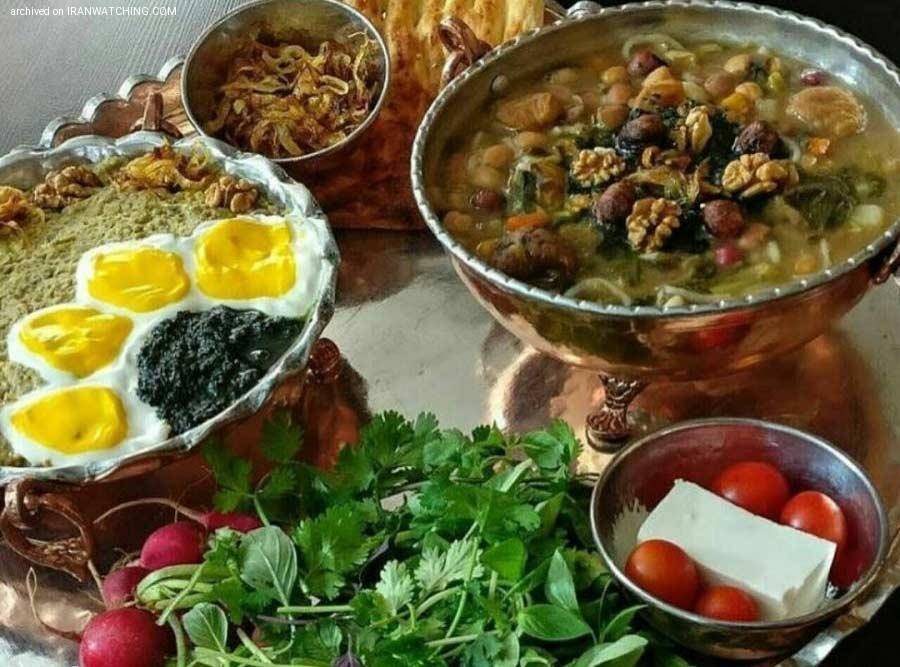 آشپزی و غذاهای سنتی استان زنجان - غذاهای سنتی زنجان