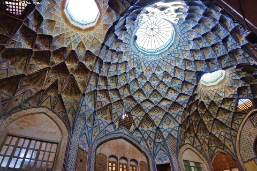 کاربندی در معماری ایران ( قسمت 2)    - کاربندی در چهار سوق بازار تاریخی ایران 