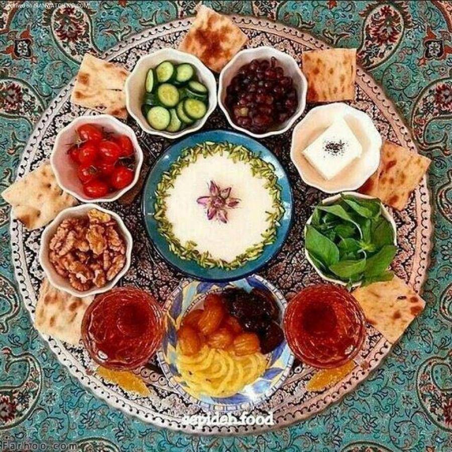 فرهنگ غذایی ایران در ماه رمضان (قسمت 3) - سفره افطاری
