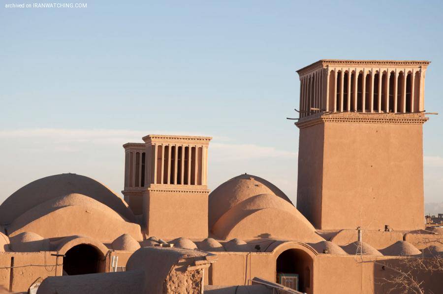 بادگیر در معماری ایرانی -  یزد شهر بادگیرها