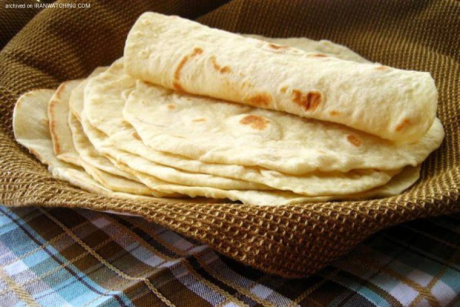 نان در آشپزی ایرانی   - نان لواش 