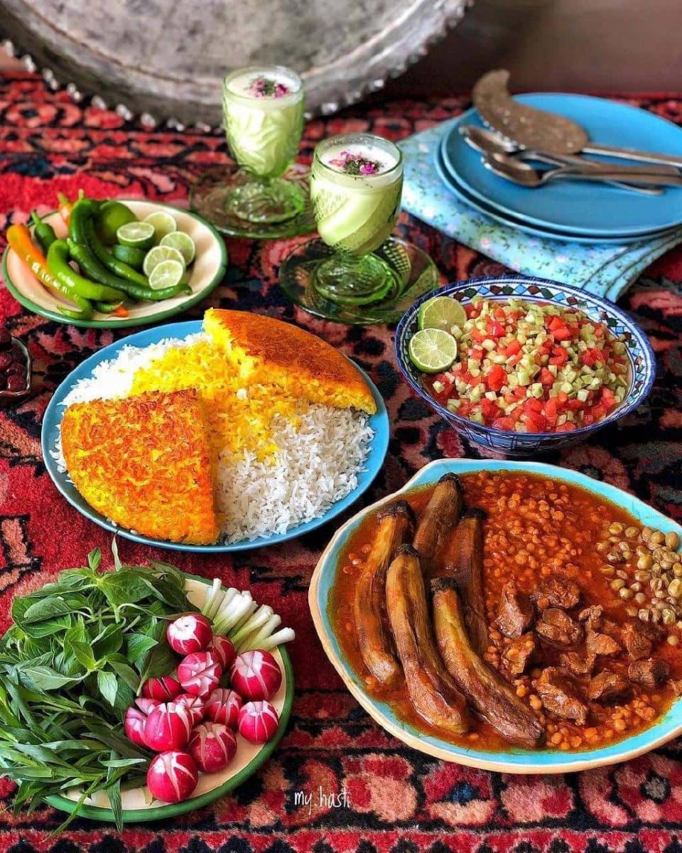 Iran Cuisine (III)   - photo: instagram.com/my.hasti 