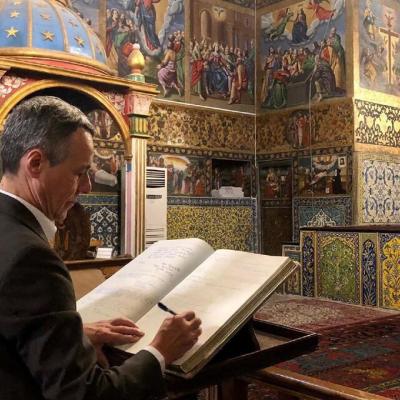 وزیر خارجه سوییس: به اصفهان؛ مرواریدی در خاورمیانه سفر کردم!