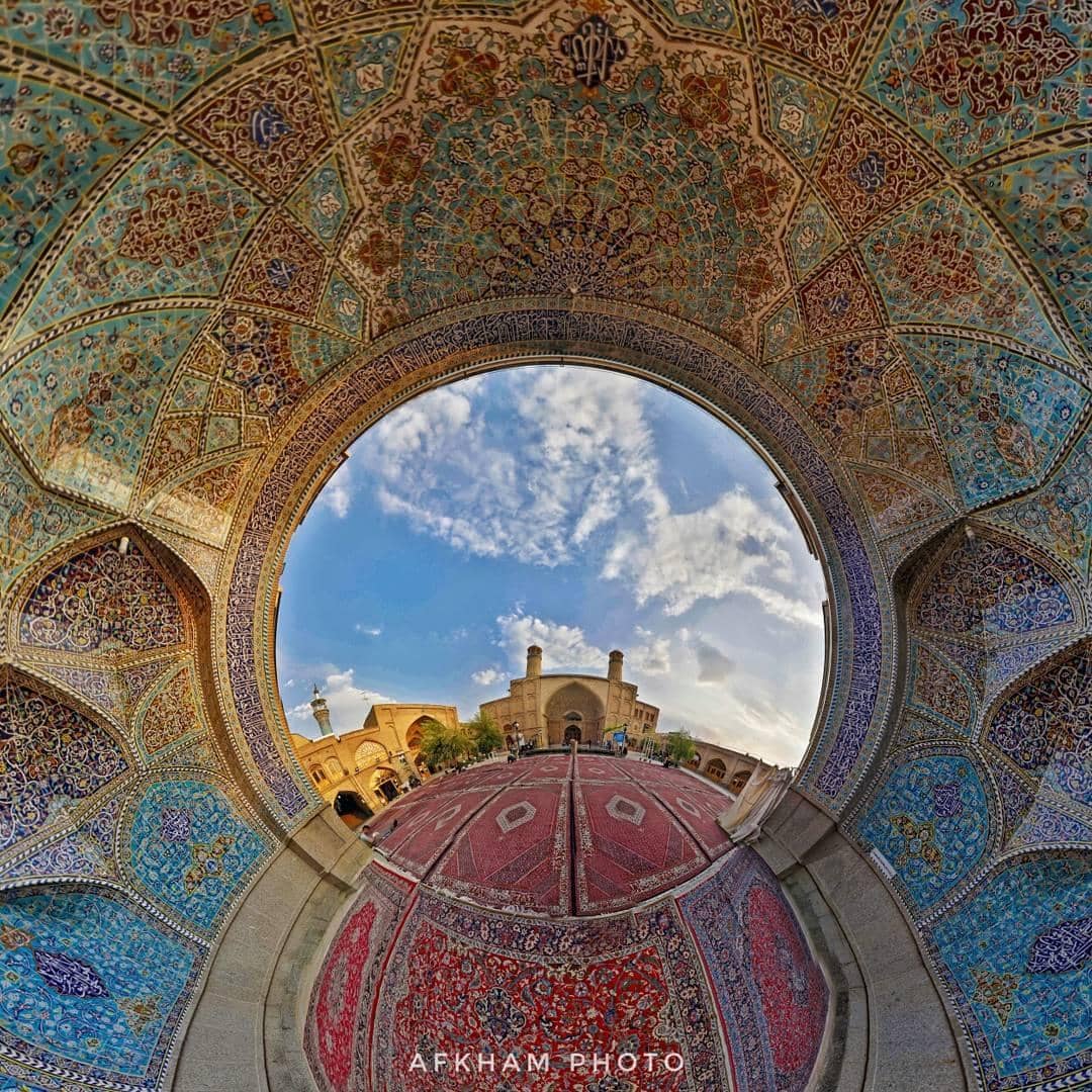 Hamedan Jameh Mosque - photo: instagram.com/saeidseyrofi_afkham
