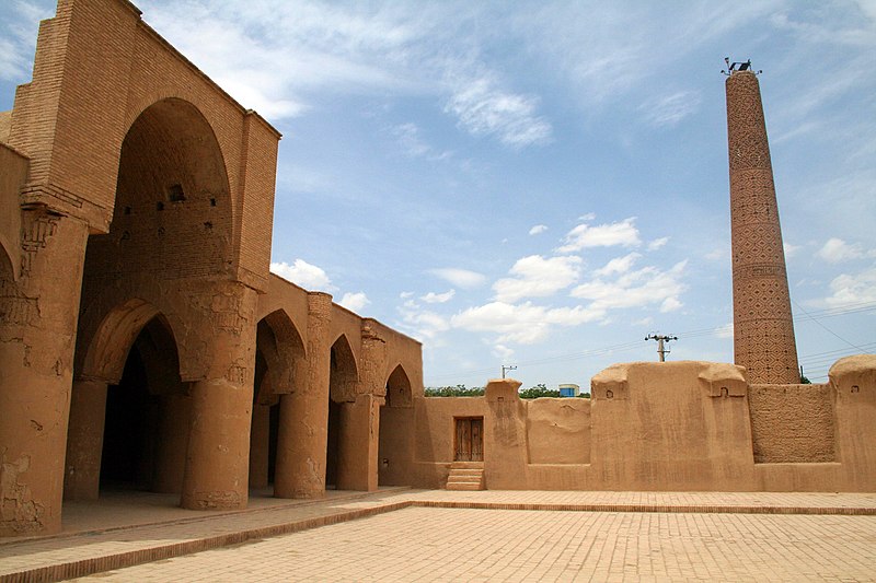 آشنایی با اجزای مسجد در معماری - مسجد تاریکخانه دامغان از ابتدایی‌ترین مسجدهای ایران
