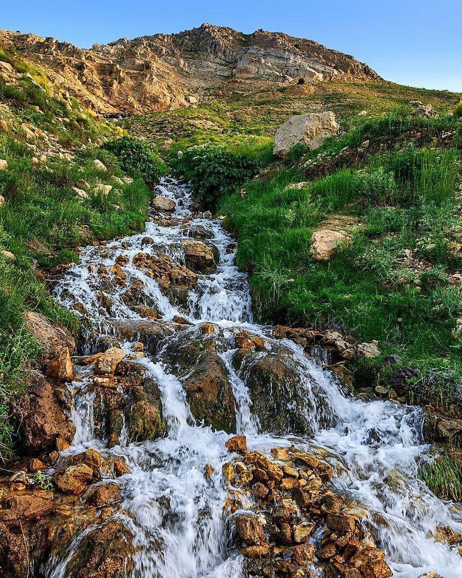 چشمه آب نهر کاکان - photo: instagram,com/mojtabarezvani66