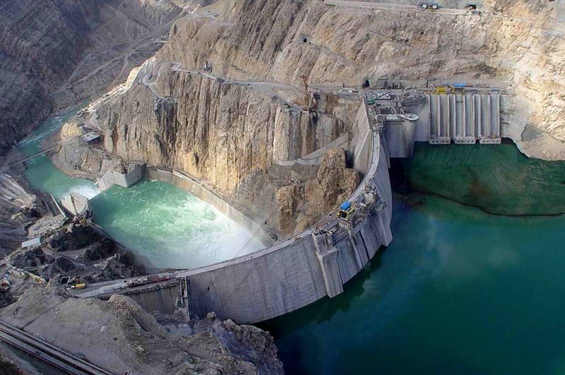 دریاچه سد امیرکبیر 
