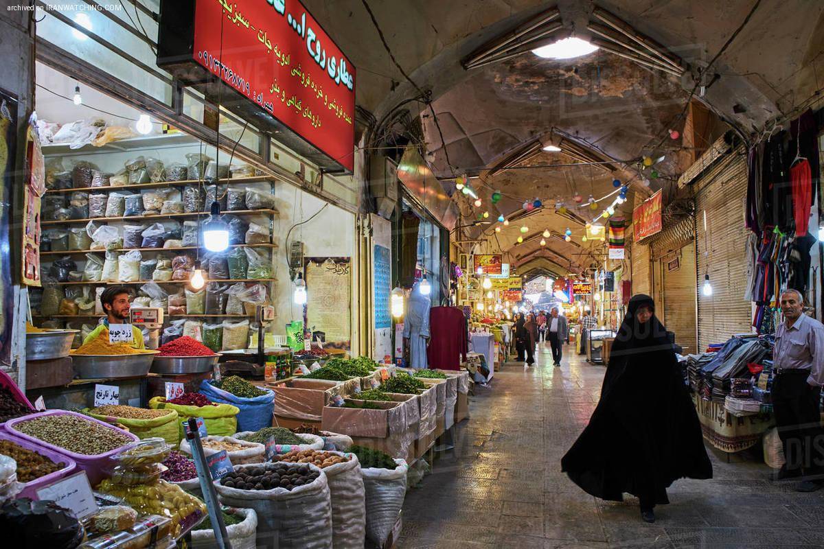 Traditional Grand Bazaar Of Qazvin - 