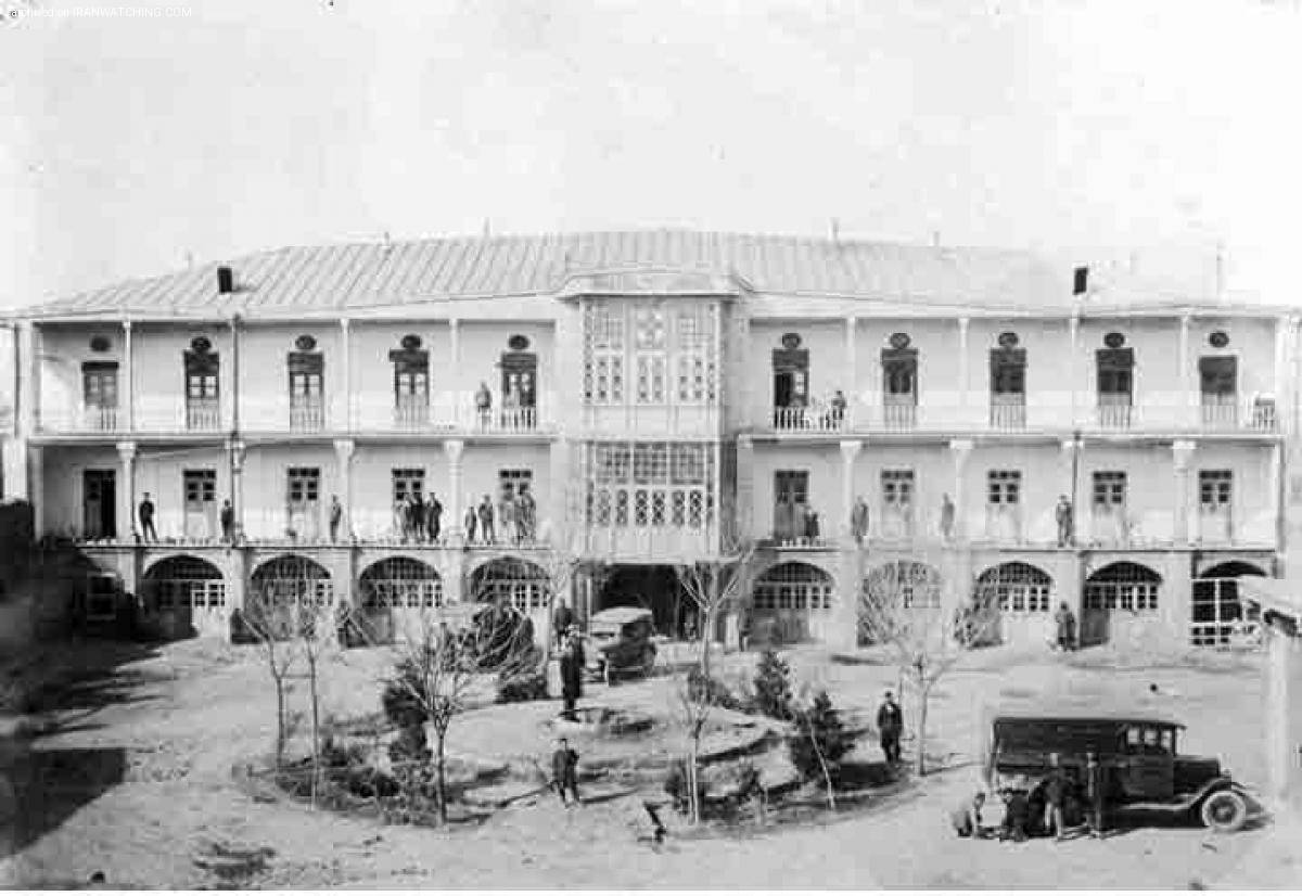 کالبد و جمعیت شهر قزوین در دوران صفویه - گراند هتل
