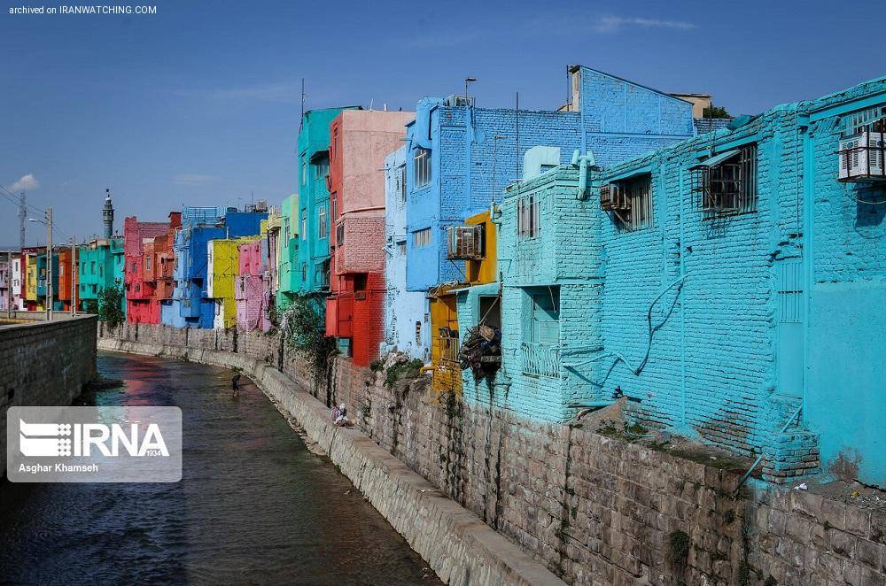 خانه های رنگی قزوین - 