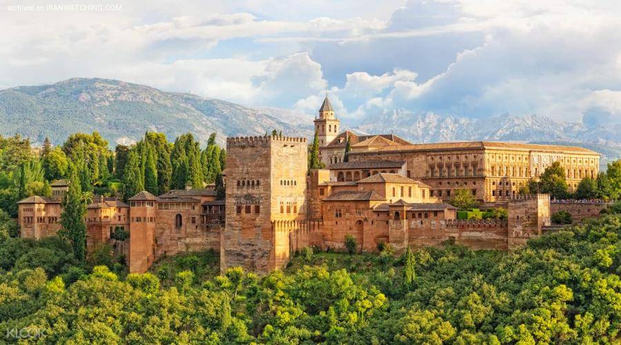 الحمرا؛ باغی با معماری ایرانی-اسلامی در دل اسپانیا - 
