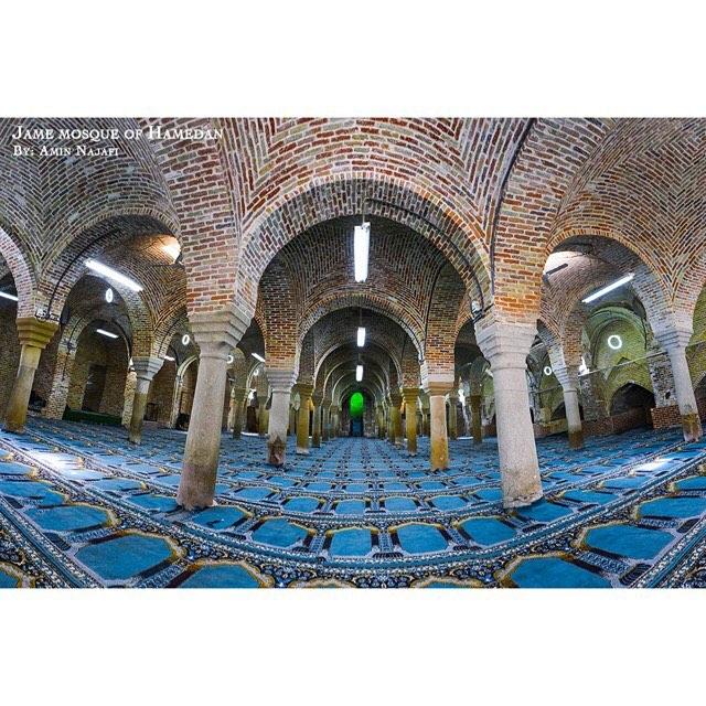 Hamedan Jameh Mosque - photo: instagram.com/m.aminnajafi