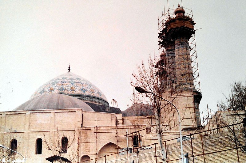 مسجد و مدرسه سپهسالار -  مسجد سپهسالار اسفند ماه ۱۳۸۰ خورشیدی